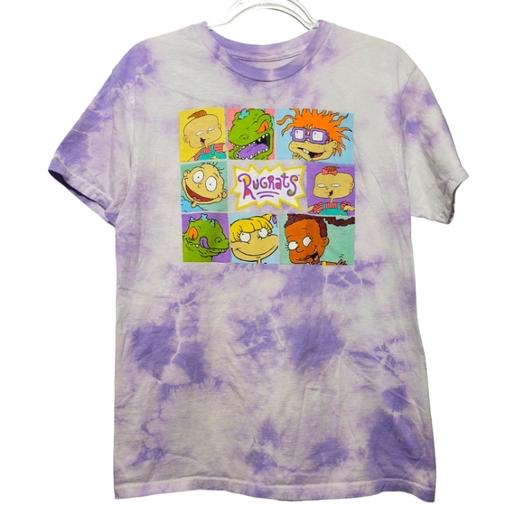 Nickelodeon Other - Nickelodeon Rugrats Purple Tie Dye Men's Graphic T-Shirt Medium